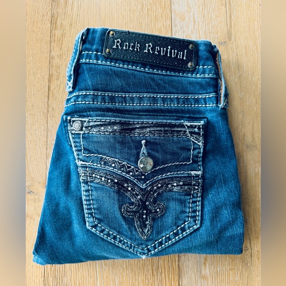 Rock Revival Deeka Straight jeans women’s 27 - Picture 8 of 8